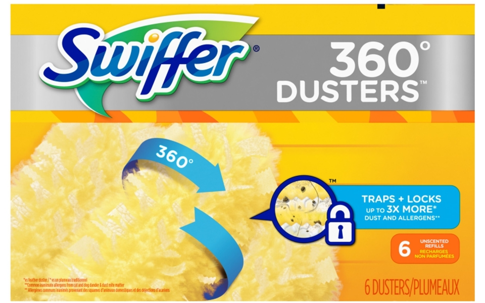 Proctor & Gamble 16944 Electrostatic Disposable Duster Refill 360 Microfiber