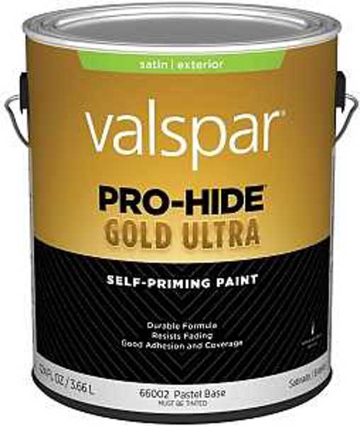 Valspar 028 Paint Exterior Satin Sheen 1 Gal Pastel Base