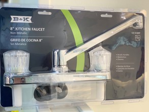FAUCET Kitchen Non-Metallic Washerless