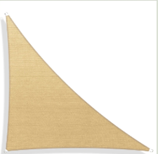 COLTRE0014 12x12x17 Right Triangle Shade Sail