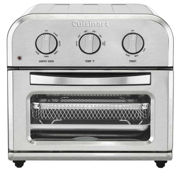 Cuisinart/Waring TOA-26 Compact Toaster Oven Stainless Steel