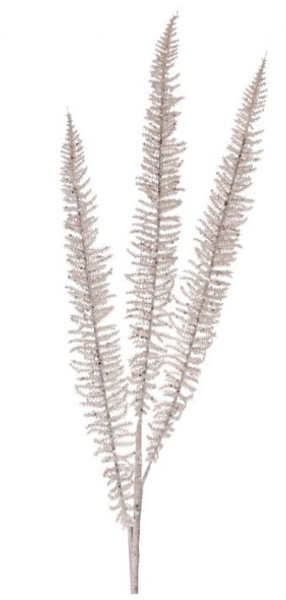 Regency International MTX70405 Fern Spray Glitter White 35 Inch