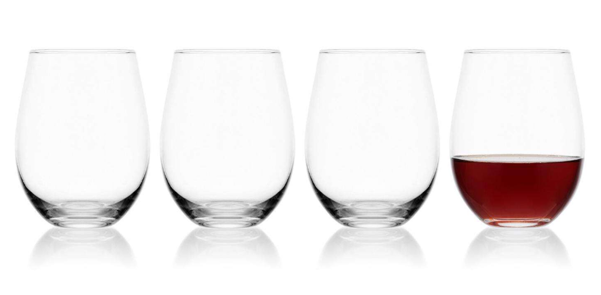 Mikasa 5308596 Stemless Wine Glass 18 Oz