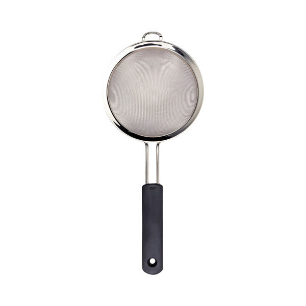 OXO 38891 Mesh Strainer 6 Inch Stainless Steel Fine Mesh Dishwasher Safe