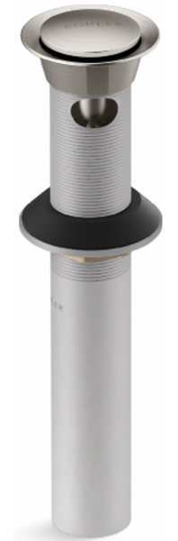 Kohler 25322-BN Drain Clicker with Overflow Brushed Nickel