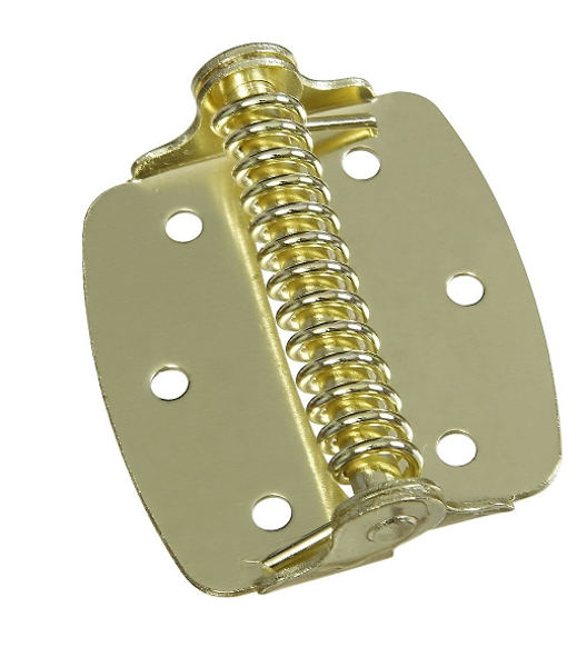 National Hardware N240-481 Surface Mounting Cabinet Hinge Brass Steel V628 Series