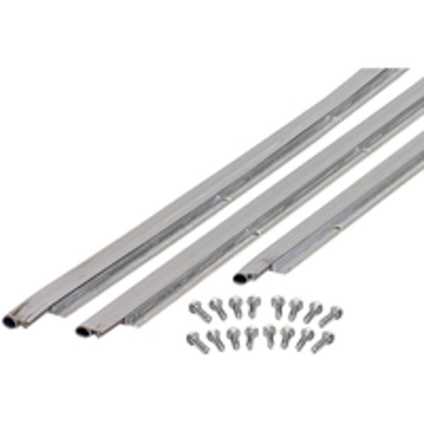 M-D Building Products 49002 Weatherstrip 36X84 Satin Nickel