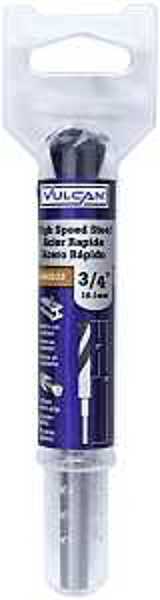VULCAN 270811O Jobber Drill Bit 3/4 In X 3/8 In Flat Shank