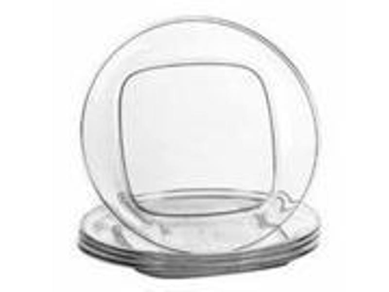 THE CUBE ATL08CLR Small Plate Lunch Clear