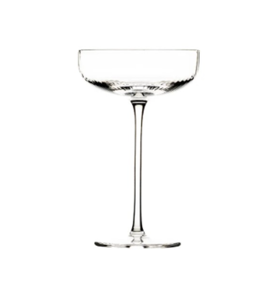 Hospitality Glass Brands HG90541 Tall Coupe Glass 7.5 Oz Capacity Clear Glass Elegant Design