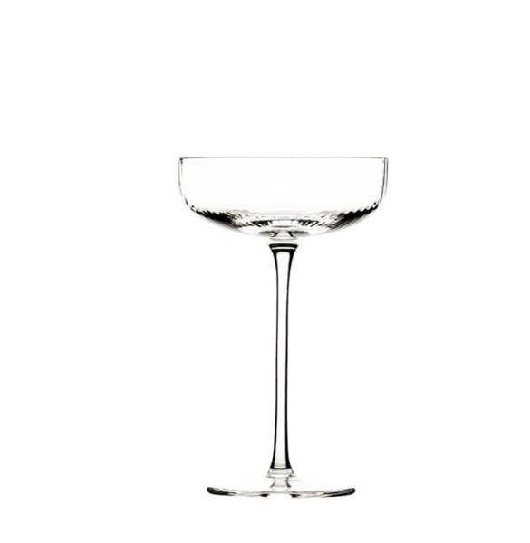 Hospitality Glass Brands HG90541-006 Tall Coupe 7.5 Oz Glassware 6 Per Case