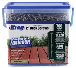 KREG SDK-C2W-700 700 Ct Coarse Deck Screws