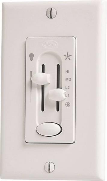 Hunter Fan Company 27183 Fan and Light Control Preset Dual Slide for Use with Ceiling Fans Lights 1.6A 300W