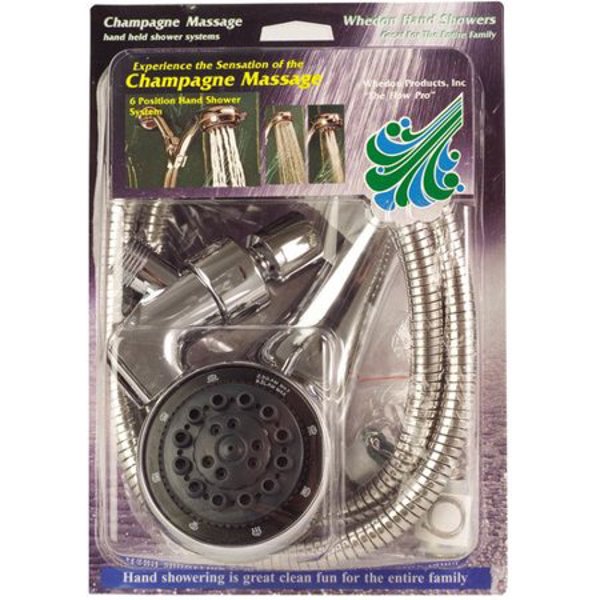 Whedon Products AFP6C Hand Shower Shower Kit Chrome Body Spray 59