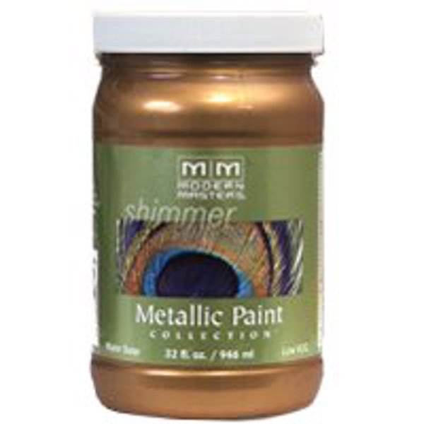 Modern Masters Inc. ME204-32 Antique Bronze Metallic Paint 32 Oz Bronze