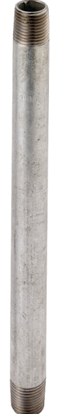 B&K Industries GN 3/4X60-S Galvanized Threaded Steel Pipe Nipple 3/4 In x 60 In