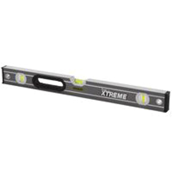 STANLEY TOOLS FMHT42400 Box Beam Level 48 In Aluminum 3 Vial Closed End FatMax Xtreme