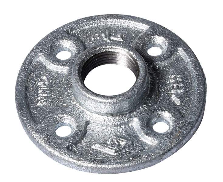 ProSource 27-3/4G Floor Flange 3/4 In Anvil Threaded Steel