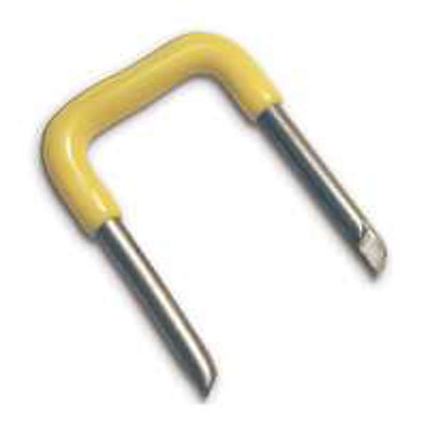 GB-Gardner Bender MDI-1550Y Metal PVC Insulated Staple 1/2 In Yellow
