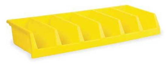 30312YEL Bin Storage Yellow Large 6-Compartment