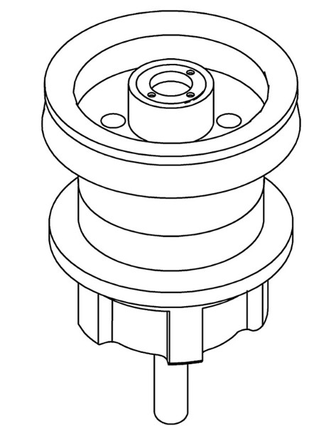 Kohler GP1261112 Piston Toilet 1.28 Gal