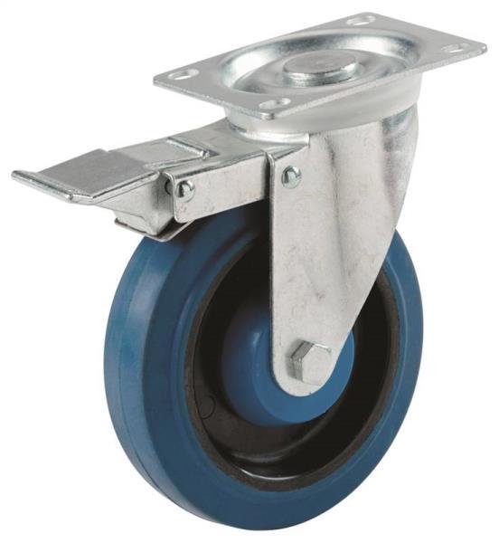 Shepherd Hardware 9262 General Duty Swivel Caster 4 In Capacity 265 Lb Rubber