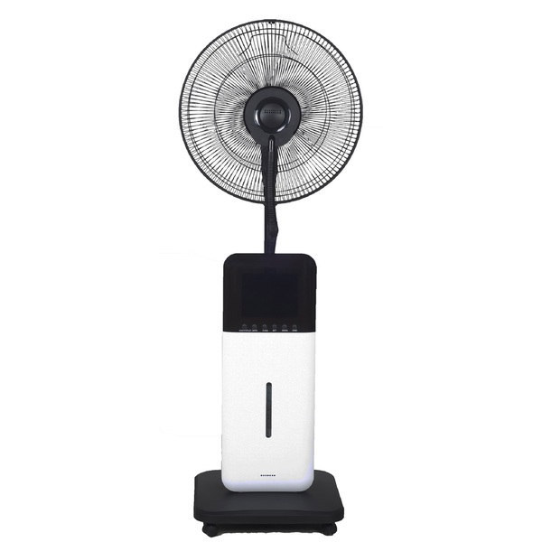 Sunheat International 510500000 Misting Fan with Bluetooth and Speakers White