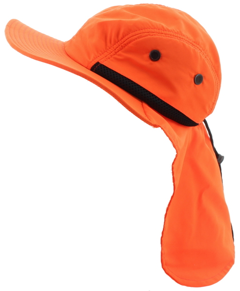 Hardware Mercantile Intl 21127 Large Flap Cap Neon Orange