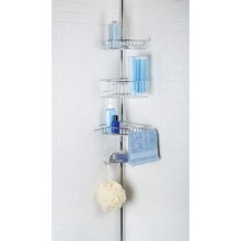 9-3601-CH Tension Pole 4 Tier Chrome Shower Caddy
