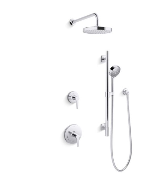Kohler 26914-G-CP Shower Kit 1.75 GPM Polished Chrome