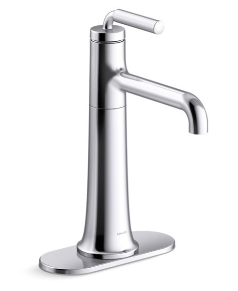 Kohler 26437-4-CP Tall Single Control Lavatory Faucet Polished Chrome
