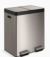 23828-ST 82 L Dual Bin Step Trash Can