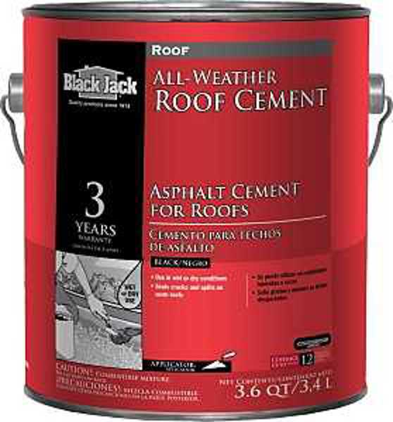 Gardner-Gibson 6230-9-34 Roof Patch 1 Gal All Weather Plastic Black
