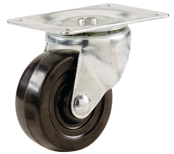 Shepherd Hardware 9477 Wheel Caster 2 Rubber Swivel