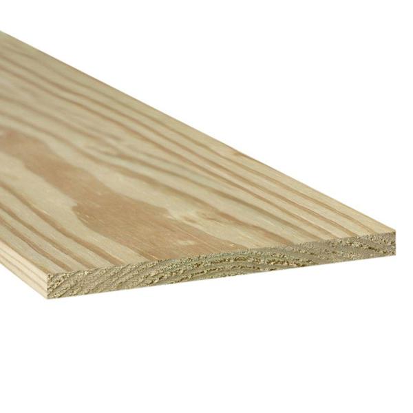 Pressure Treated Lumber 1x12x16 Southern Yellow Pine Ground Contact Rated