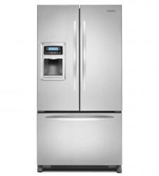 KitchenAid KFIS20XVMS French Door Refrigerator 20 Cu Ft Counter-Depth Bottom Mount Water Dispenser Energy Star