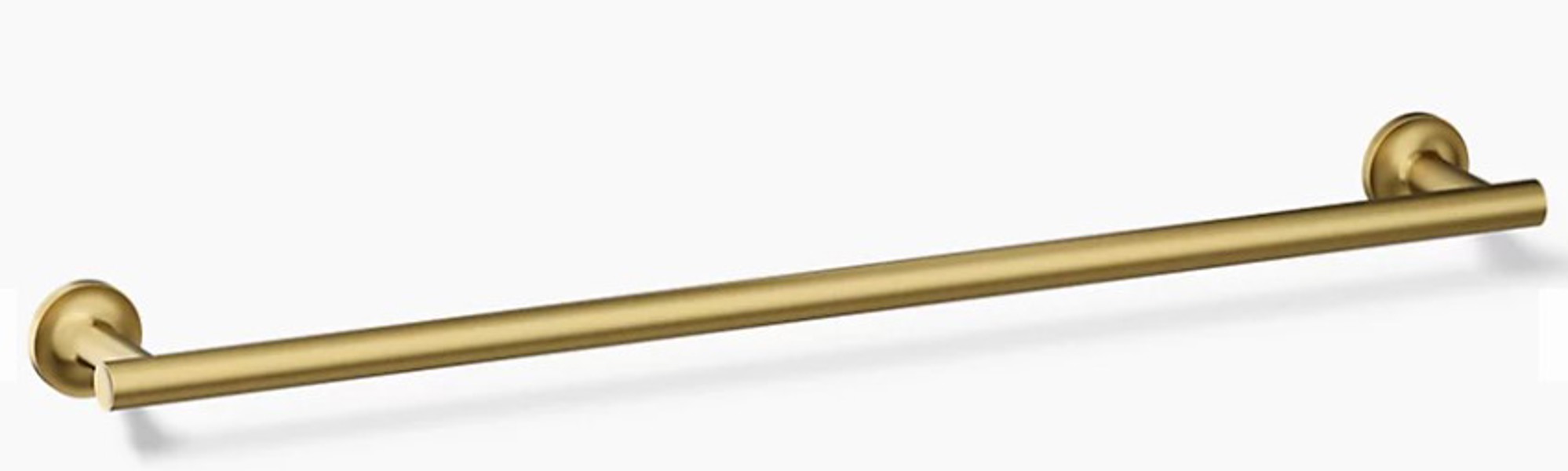 Kohler 14436-2MB Purist Towel Bar 24 In Brass