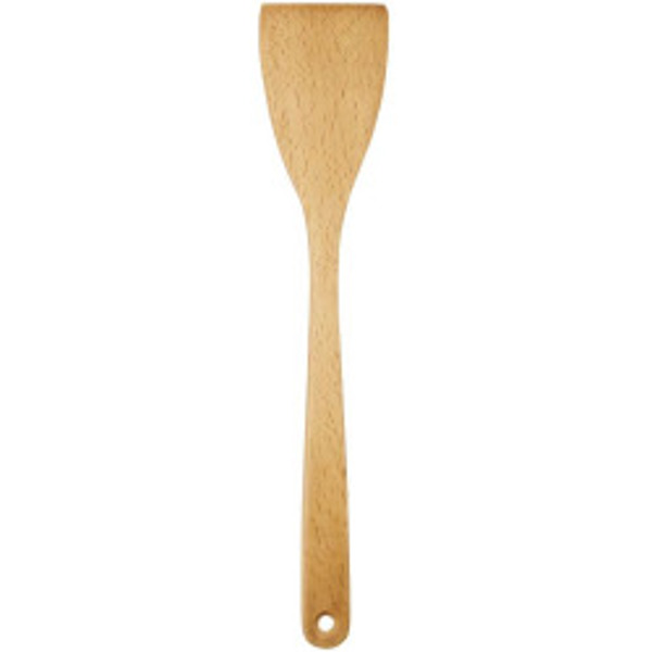 OXO 1058020 Wooden Turner 12 Inch Natural Wood Heat Resistant Comfortable Grip