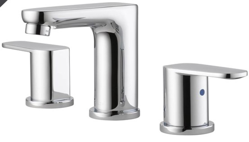 Delta Faucet 23040 Two Handle Widespread Lavatory Faucet Polished Chrome