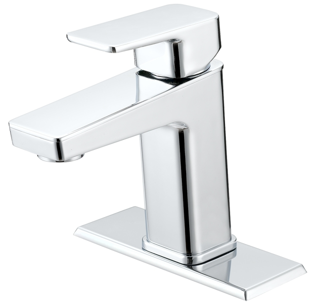 Boston Harbor FS6A0215CP Lavatory Faucet Chrome Finished 1.2 GPM 1 Handle 3 Hole Metal and Plastic