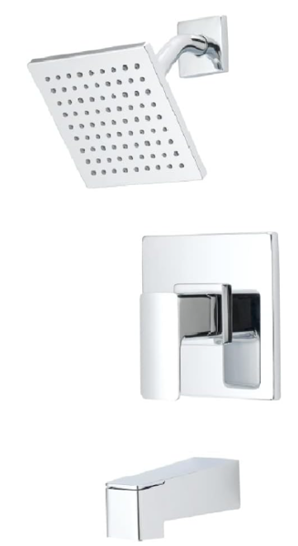 Boston Harbor F12A0006CP Fixed Mount Showerhead 1.75 GPM 1 Spray Setting