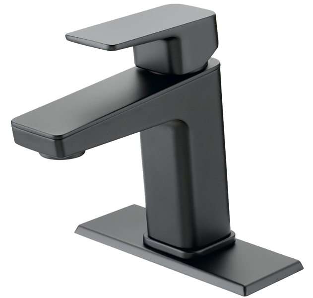 Boston Harbor FS6A0215BL Lavatory Faucet 1 Handle 1.2 GPM Metal and Plastic Black