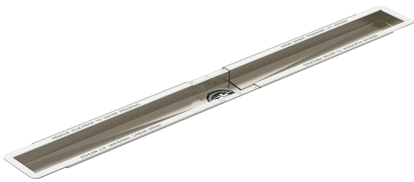 Kohler 80646-NA Linear Adjustable Drain Channel 2.5 In