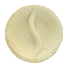 210BBA92C Palm Leaf Dish 2 Compartments 3.5 In 10 Pack