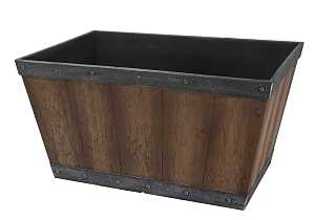 S17060122-01-B 12x24 In Rectangle Planter