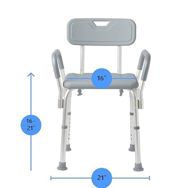 Medline G2-100KHX1 Shower Chair 350 LB Capacity