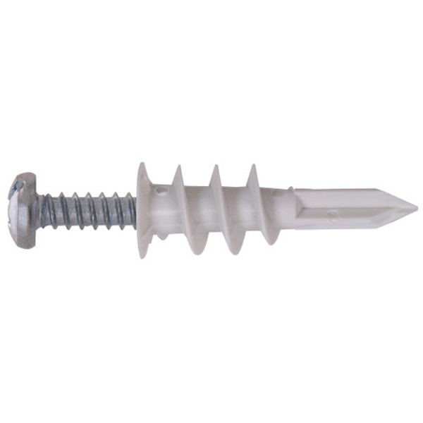 Hillman Group 41409 Wallboard Anchor with Screws XL-#8 Nylon