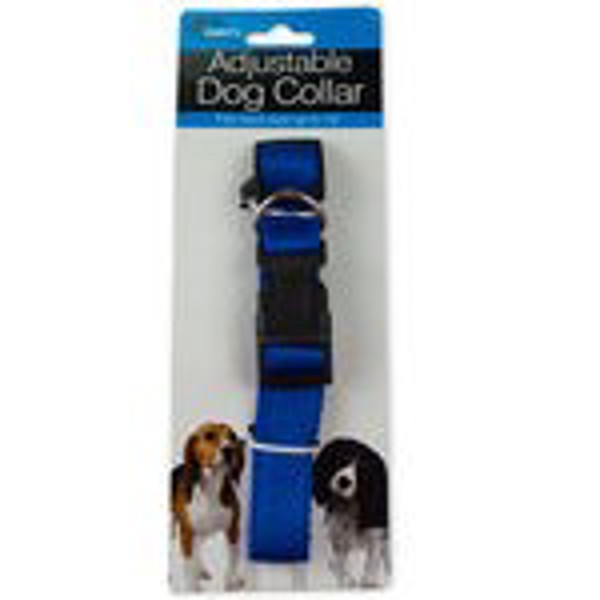 Kole Imports DI048 Adjustable Dog Collar Nylon