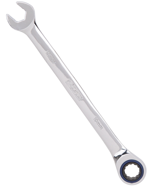 VULCAN PG10MM Combination Ratchet Wrench 10MM Drive Patented V-Groove 72 Geared Teeth Chrome