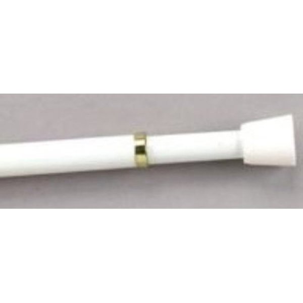 Achim 360 Curtain Rod 28-48 In Spring Tension 7/16 In